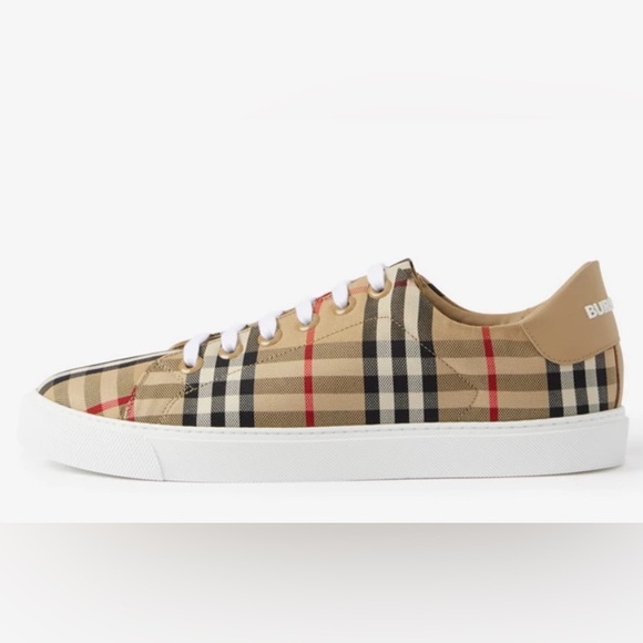 Burberry check sneakers - Picture 2 of 2